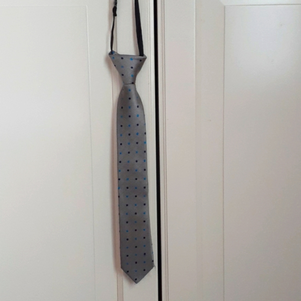 Boys Tie - 20% silk (adjustable)